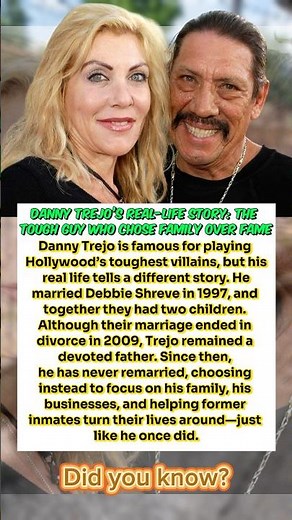 Danny Trejo’s Real-Life Story: The Tough Guy Who Chose Family Over Fame