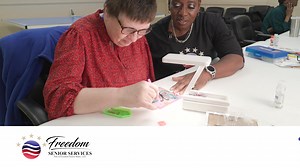 More freedom. Less worry. Care packages start at $600 per month. | Freedom Senior Services