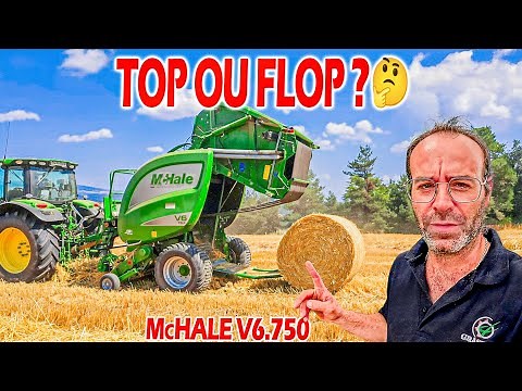 La nouvelle presse McHale V6.750, à l’épreuve des fourrages: verdict sans filtre!