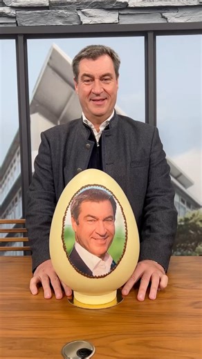 16K views · 492 reactions | Überraschung! Es gibt noch Eier…  Da so viele von Euch ein Schoko-Ei haben wollten, werden nochmal welche verlost. Schreibt einfach in die Kommentare. Ein Ei ist aber schon reserviert  | Markus Söder | Facebook