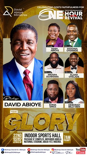 Bishop David O. Abioye on Reels