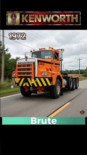 Kenworth Truck Evolution (1925–2021)