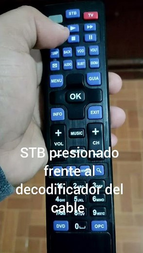 control izzi programar a decodificador de cable