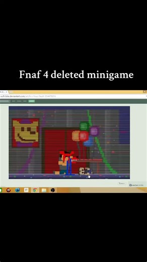 FNaF 4 DELETED Mini Game