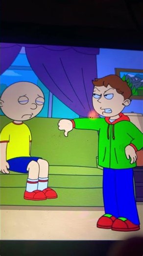 Caillou Gets Grounded For Nothing