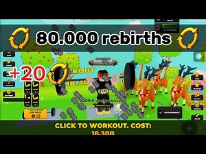80.000 rebirths in strongman simulator Roblox