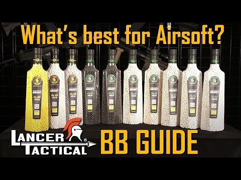 Best Airsoft BBs for Your Gun - Lancer Tactical BB Guide
