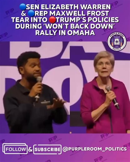 During a “Won’t Back Down” rally in Omaha, Nebraska, in August 2025, Senator Elizabeth Warren and Representative Maxwell Frost tore into former President Donald Trump’s policies. The event, organized by MoveOn.org, targeted Nebraska’s competitive Second Congressional District (NE-02) to build support for Democratic candidates ahead of the 2026 midterm elections. The rally was held in the district currently represented by Republican Don Bacon, who is retiring. Both Warren and Frost used the oppor
