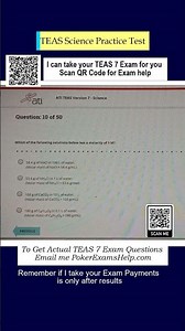TEAS Science Practice Test #teasscience #teaspracticetest
