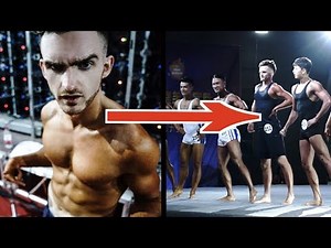 11个中国肌肉男被我秒杀了！【英国肌肉男打中国健美比赛】