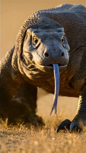 🦎 The Giant Lizard That Rules an Island