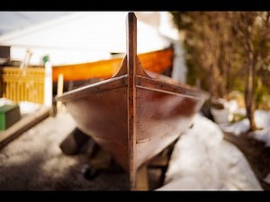 Geitbåt - A Traditional Small Norwegian Wooden Sail and Oar Boat