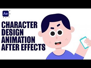 CHARACTER DESIGN + RIG + ANIMATION with After Effects and Duik Bassel