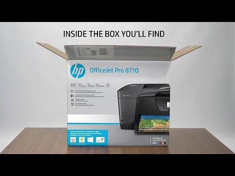 HP OFFICEJET PRO 8710 UNBOXING, SETUP AND REVIEW ⬇️Buy Here!⬇️