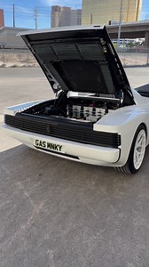 Gas Monkey Garage’s awesome Electric Ferrari Testarossa at WelderUp in Vegas #sema #gasmonkeygarage #gasmonkey #sema2023 #ferrari #testarossa | Internal Combustion
