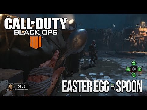 Blood of the Dead - How to Get The Spoon - Easter Egg Step (Black Ops 4 Zombies)
