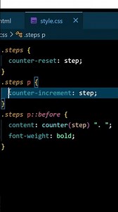 Day 51/100 CSS Series | CSS Counters Explained 🔢 (No JS Needed!)