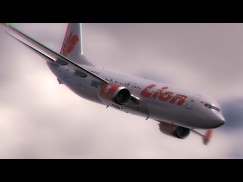 Lion Air Flight 610 - Crash Animation