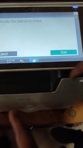 HOW TO PRINT COLOUR TEST CHART / DEMO PRINT ON RICOH COLOUR COPIERS #shorts #demoprint #ricoh #tech