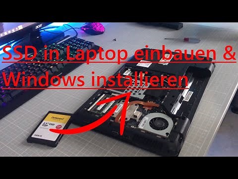 ANLEITUNG I schnelle SSD in Laptop einbauen & Windows vom USB-Stick installieren I super EASY