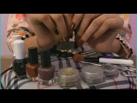 ASMR at My Nail Salon 💅| Soothing Nail Polish Application & Tapping Triggers #asmr #tingles #relax