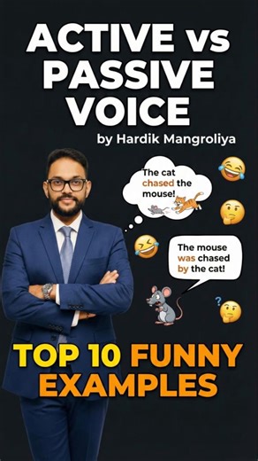 Top Most Imp. Active - Passive Voice Funny examples in Bollywood. #viral #shorts #reels #explore