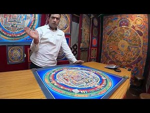 Significance of Mandala in Tibetan Buddhism | Thanka Art Kalachakra Mandala