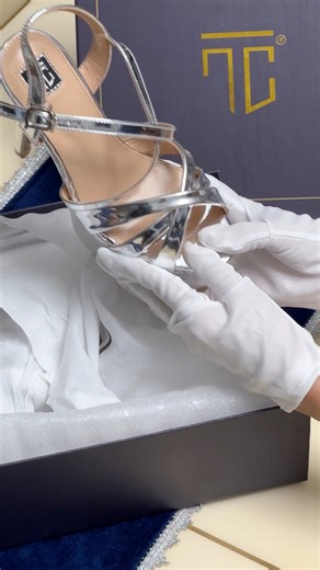 Tc silver pageant queen high heels | TrendyCreation