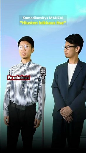 Hiusten leikkaus itse | MANZAI #suomimanzai