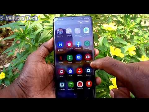 How to change screen resolution in Samsung Galaxy S21 Ultra