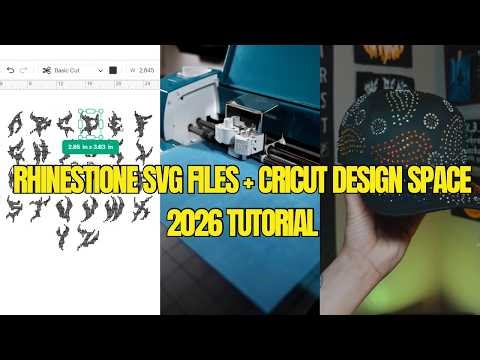 How To Use Rhinestone SVG Files In Cricut Design Space