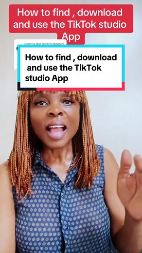 Replying to @rose mercy How to find , download and use the TikTok studio App #tiktokstudio #howtodownload #howtosaveavideo #tutorial