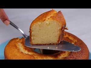 I made the simplest and cheapest cake in the world in four minutes.