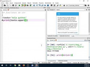 Funciones de String en Python