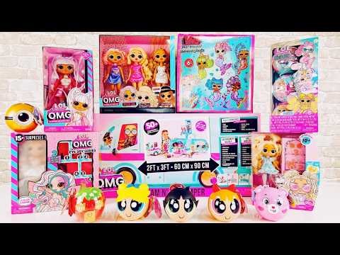 LOL Surprise OMG Trio Unboxing ✨ Uptown Girl, Pink Chick & Da Boss ASMR Review