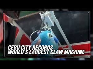 Cebu City records world’s largest claw machine | ABS-CBN News