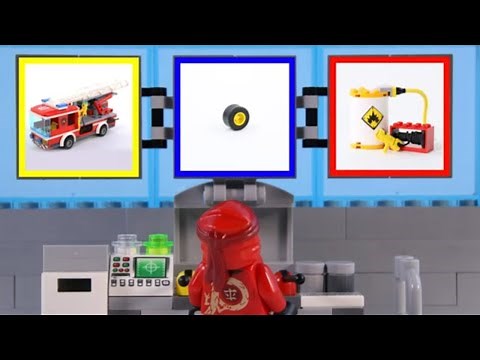 LEGO Experimental Kai's Firetruck STOP MOTION LEGO Ninjago: Kai's Truck | Billy Bricks Compilations