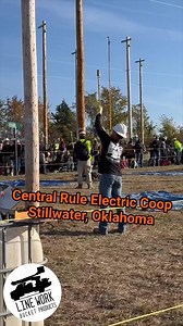 24K views · 164 reactions | Central Rule Electric Coop from Stillwater, Oklahoma at International Line Rodeo 2024 #lineman #linelife #electrical #speed #competition #bluecollar #rodeo | Line Work Bucket Products | Facebook