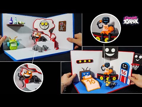 FNF Room Compilation #3 [HELL Accelerant Hank, HEX Mod]