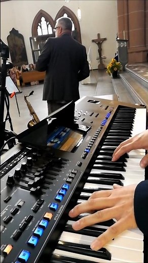 Firework ‪@KatyPerry‬ #live #saxophone #piano #church #karaoke #instrumental #shorts #video #2024