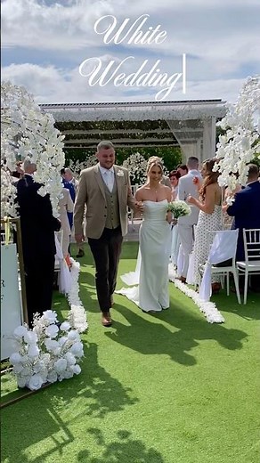 White Wedding Ideas🤍