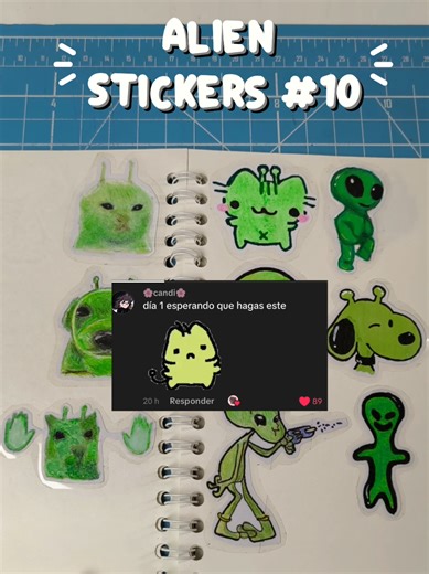 Alienígenas y Manualidades: Cómo Hacer Stickers Caseros