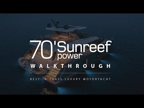 Luxury motor yacht 70 Sunreef Power Alteya | Catamaran Walkthrough