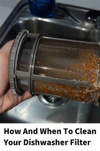 Clean Your Dishwasher Filter | Easy craft