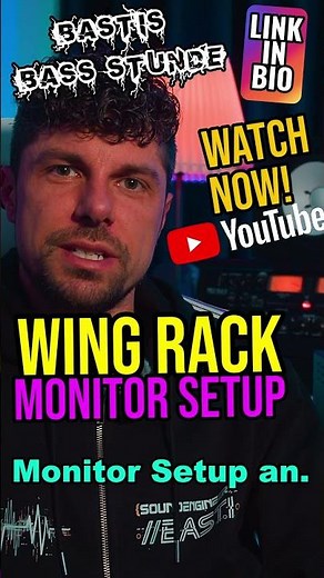 NEW EPISODE! Bastis Bass Stunde: Behringer WING Rack Monitor Setup Tutorial - Watch Now!