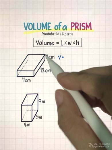 14K views · 128 reactions | You’re 1 Minute Away from Mastering Prism Volume! 勞 | Math Love | Facebook