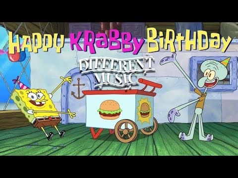SpongeBob SquarePants: Happy Krabby Birthday (Different Music) (Birthday Special)