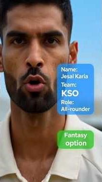 🏏 Player 11: S Trivedi – Full Introduction👤 Basic Info #cricket #ipl