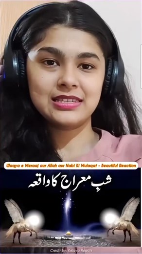 18K views · 1.9K reactions | 2nd Part | Waqya e Meraaj aur Allah aur Nabi Ki Mulaqat - Beautiful Reaction . . Follow for more: @klreaction.29 Contant from: Kelaya Reacts YT #reaction #reels #reactionvideos #reactionreels #reactionshorts | Reacts by Nidhi | Facebook