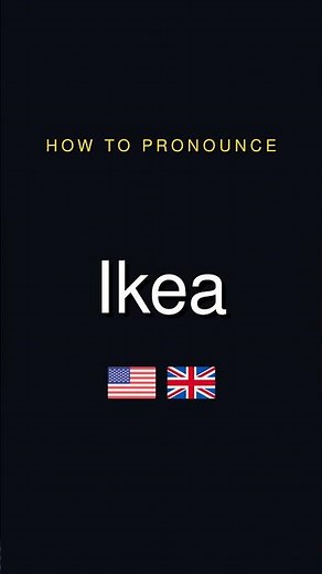 How to Pronounce Ikea | Ikea Correct Pronunciation